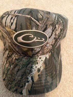 Drake Camo Hunting Cap in Green and Brown